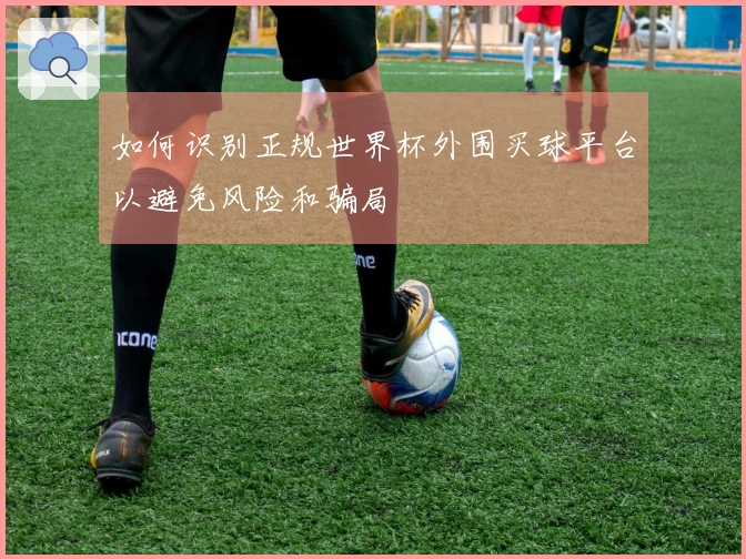 如何识别正规世界杯外围买球平台以避免风险和骗局