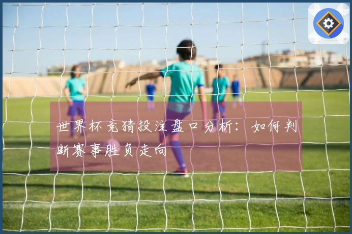 世界杯竞猜投注盘口分析：如何判断赛事胜负走向