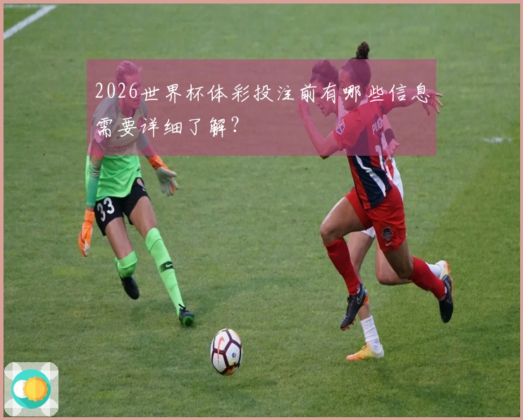 2026世界杯体彩投注前有哪些信息需要详细了解？