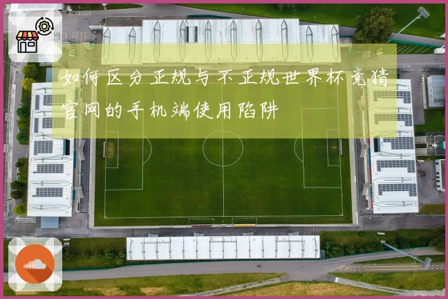 如何区分正规与不正规世界杯竞猜官网的手机端使用陷阱