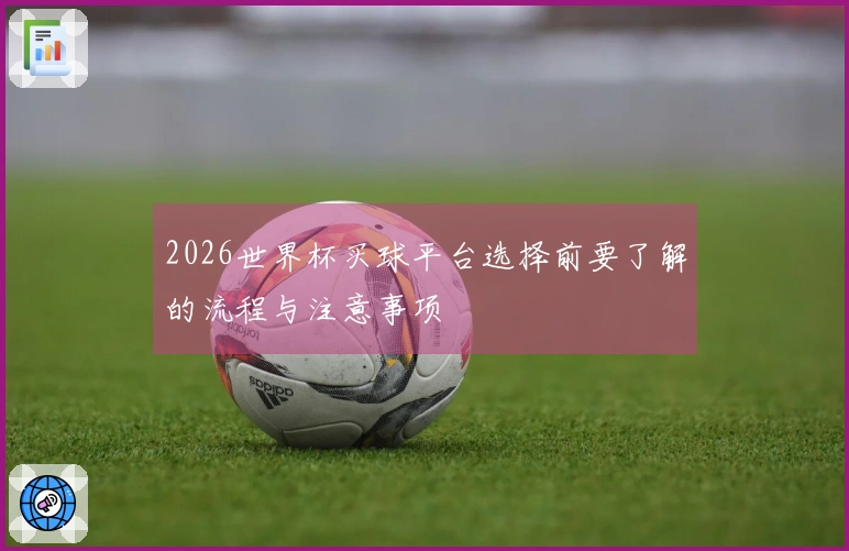 2026世界杯买球平台选择前要了解的流程与注意事项