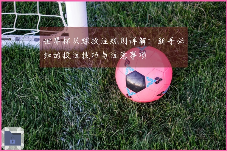 世界杯买球投注规则详解：新手必知的投注技巧与注意事项